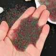 thumbnail image 4 of Uxcell Resin Bubble Beads, Tiny Iridescent No Hole Mini Glass Bubbles for DIY Crafting Mixed Colors (Red/Green), 4 of 7