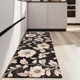 thumbnail image 4 of Pioneer Flower Floral Print Pattern Kitchen Rug Mat,Kitchen Runner Rugs Non Skid Washable,Decorative Kitchen Floor Mats for Kitchen,Sink,Laundry,17"X47", 4 of 5