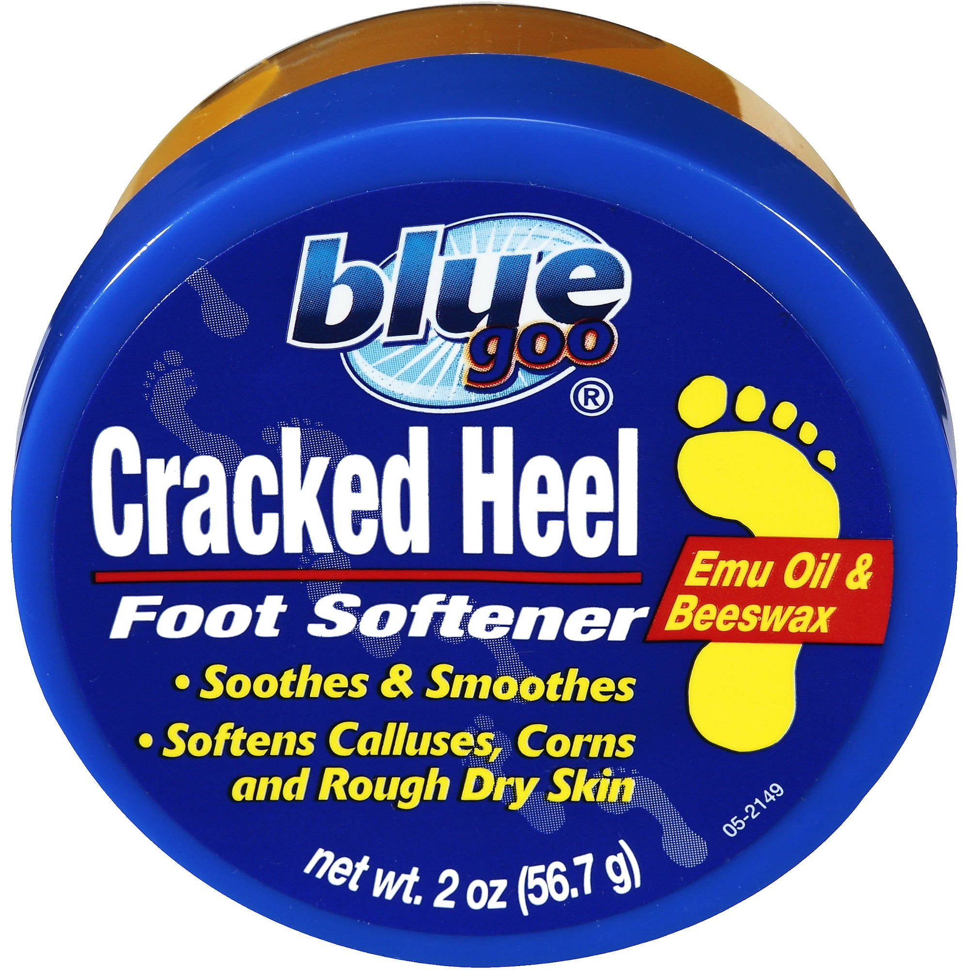 Blue Goo Cracked Heel Foot Softener, 2 oz - Walmart.com