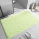 thumbnail image 4 of Tapete de entrada extra grueso, 1 unidad, antideslizante, 40,64 x 60 cm, de microfibra de poliéster absorbente de agua, para una pisada segura en zonas húmedas (verde)., 4 of 9