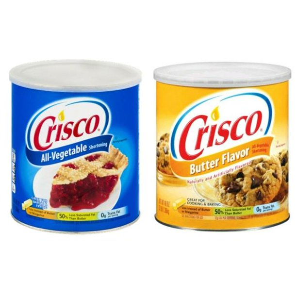 Crisco All Vegetable Butter Flavor Shortening Variety Of Flavors