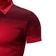 thumbnail image 5 of SAYOO Camisas casuales de cuello para hombres, camisetas de manga corta, camisetas de impresión digital 3D SAYOO moda, 5 of 6