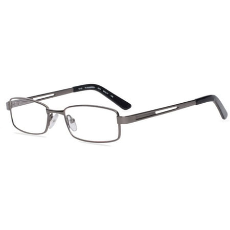 Wrangler Mens Prescription Glasses, W120 Gunmetal (Best Prescription Glasses Brand)