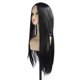 thumbnail image 1 of Cosplay Black Long Wig, Black Long Long Wig Fácil para Fiesta, 1 of 7