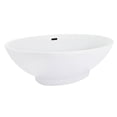 thumbnail image 2 of Elbow 67" x 32" Acrylic Flatbottom Soaking Bathtub in White with Drain/Overflow, 2 of 13