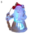 thumbnail image 2 of Transparent Santa Snowman LED Luminous Night Light Hanging Pendant  Decor, 2 of 9