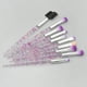thumbnail image 5 of Rubor para mejillas, rubor en polvo rosa, juego de 10 brochas de maquillaje portátiles, brochas, juego de brochas para sombras de ojos, brochas de maquillaje, 5 of 5