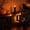 Black02, variant on LED Flickering Candle 10 Inch Flameless Beige Tabletop Decor for Halloween Thanksgiving Christmas Small