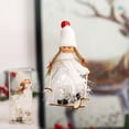 thumbnail image 4 of Nuevo Bonita muñeca de esquí de fibra de madera, adornos navideños, regalo de Año nuevo, decoración navideña para oficina, hogar, 4 of 4
