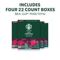 thumbnail image 3 of (4 pack) Starbucks Caffè Verona, Hot or Iced Coffee, Medium Roast K-Cup Coffee Pods, 22 Count​, 3 of 18