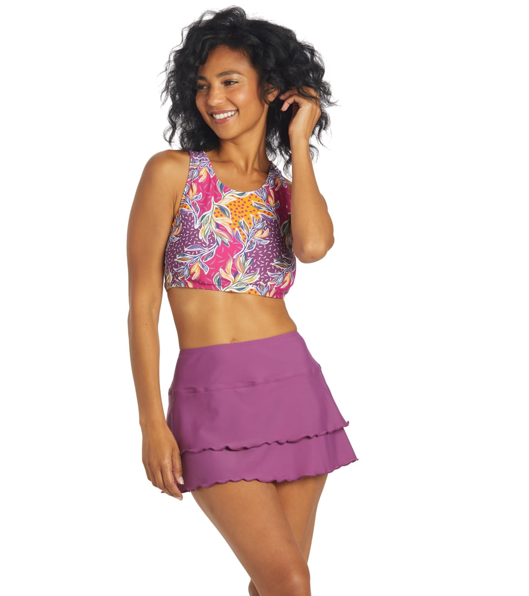 Sporti Solid Cover Up Swim Skirt, Swim Skirt (Women’s)