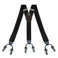 thumbnail image 5 of Eoperou Men Suspenders Adjustable Quick Release Wear-Resistant Non-Slip with Heavy-Duty Clips Multipurpose Polyester Men Y-Back Suspenders Dad Gift for Men, 5 of 8