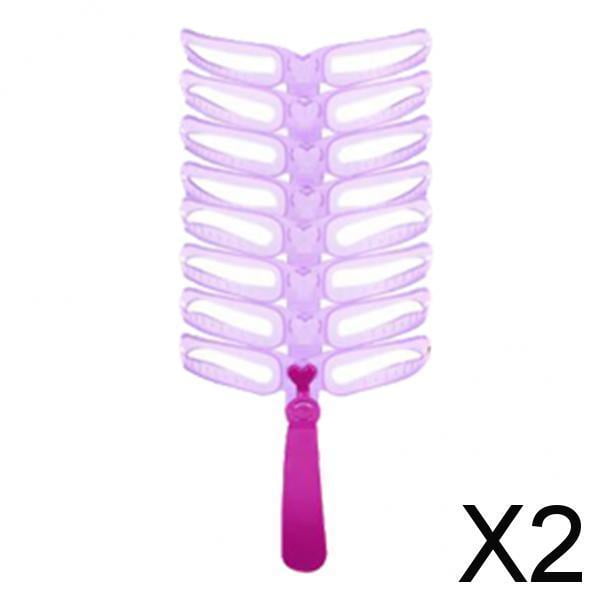 de para Cejas en Plástico, Estilos Variados, Accesorio Indispensable para Maquillaje , 2 piezas
