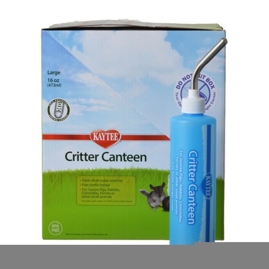 Large 16 oz 72 count Kaytee Critter Canteen Water Bottle