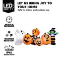 thumbnail image 3 of Decoraciones Inflables de Halloween Joiedomi 8 Pies con Tres Personajes y Calabaza LED para Fiestas, 3 of 3