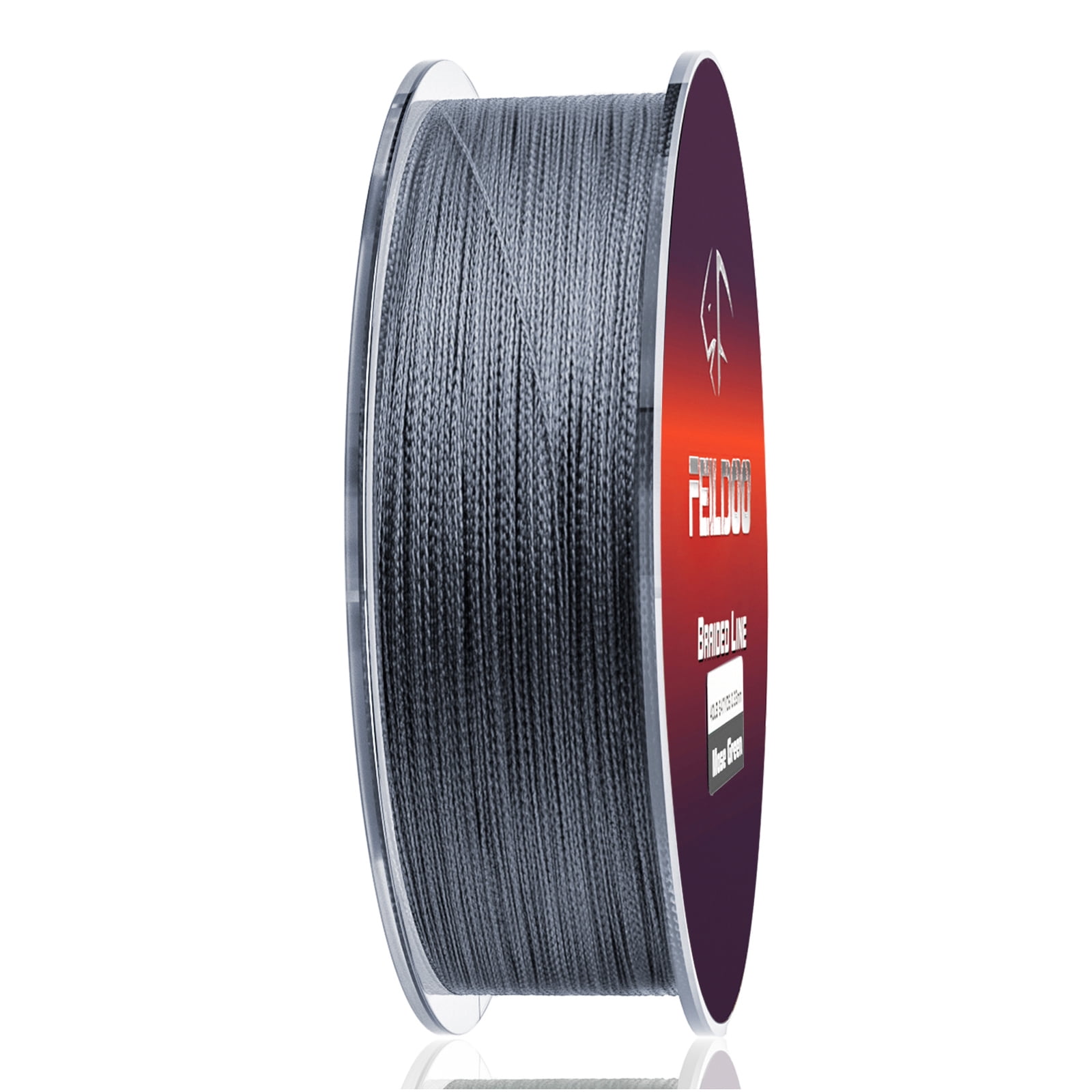 Feildoo Braided Fishing Line, Abrasion Resistant Braided Lines, High Sensitivity and Zero Stretch, 4 Strands to 8 Strands with Smaller Diameter