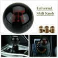 thumbnail image 4 of 3 Thread Adapters Shift Knob Driving 1 Pc Black Blue Diameter: 53.5Mm Material: Resin Condition: 100% Brand New, 4 of 6