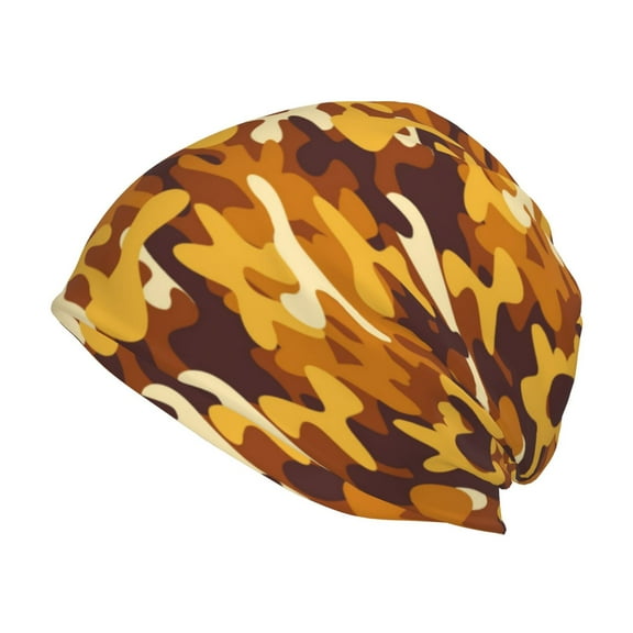 Naloa Desert Camouflage Beanie for Men Women Knitted Unisex Winter Hat Beanies Cap Knit Cuffed Beanies Hats