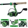 thumbnail image 4 of Sougayilang Spinning Fishing Rod Reel Combo Portable Fishing Pole and Smooth 13+1BB Spinning Fishing Reel, 4 of 8
