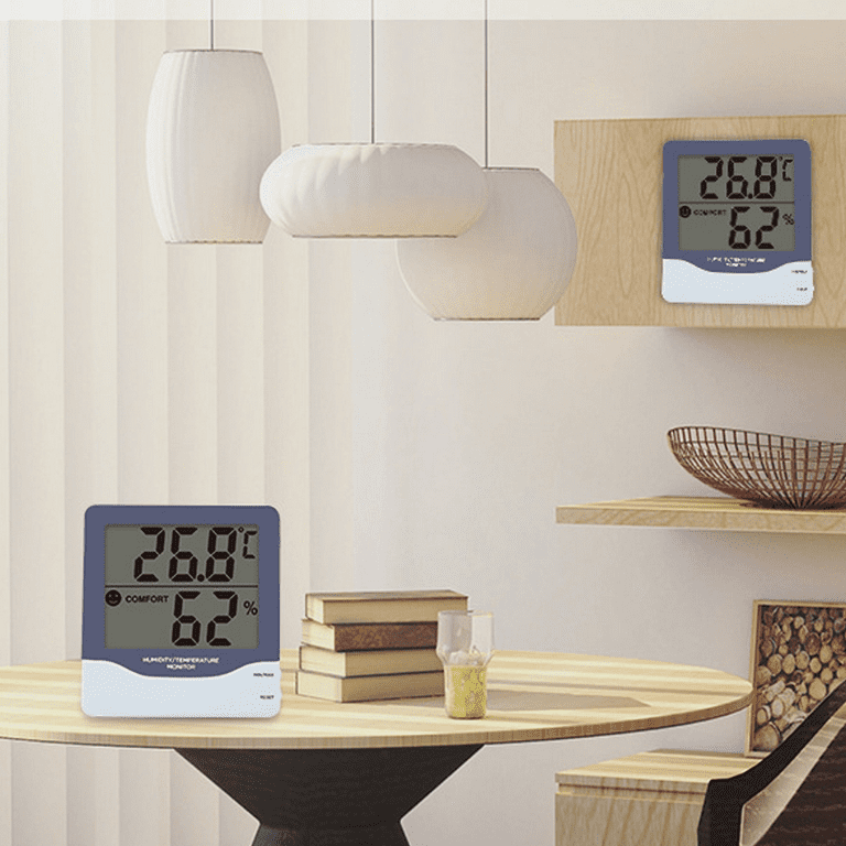 ThermoPro TP157W Hygrometer Indoor Thermometer for Home, Room Thermometer  Humidity Meter with Temperature Humidity Sensor for Greenhouse Baby Room