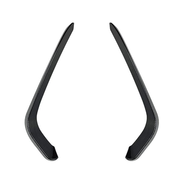 Divisor de parachoques delantero de automóvil Spoilers Canard Air Knife Surround Trim para B8 Variant R Line 2016-2020 Fibra de carbono