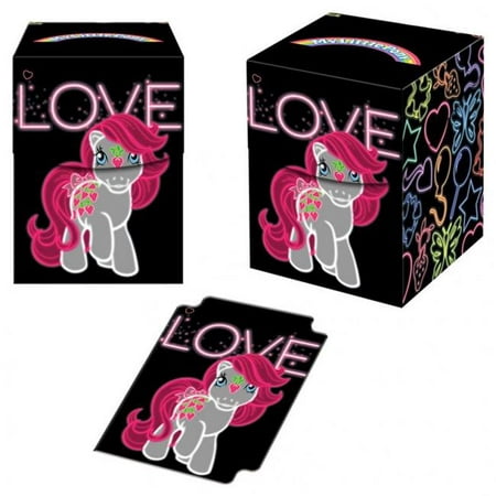 Deck Box My Little Pony Retro Neon Standard Size Ultra Pro (Best Card Games With A Standard Deck)