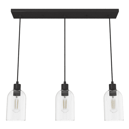 

Hunter Lochemeade Noble Bronze 3 Light Linear Cluster Ceiling Light Fixture