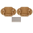 thumbnail image 2 of Accesorios para muebles, juego de 2 tiradores de cobre antiguos de estilo vintage para cajón, valor excepcional, 2 of 12