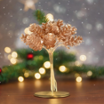 thumbnail image 7 of Christmas Pine Cones Bouquet Artificial Picks Christmas Picks Small Pinecones Branches Artificial Tree For Christmas Flower Arrangements Wreaths And Holiday Decor Indoor, 7 of 7