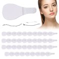 thumbnail image 2 of 40Pcs Face Lift Tape Instant Invisible Face Lift Sticker Waterproof Breathable Elastic Wrinkle Lifting Patch V-Line Face Makeup Face Lift Tool for Face Neck Eyes Double Chin, 2 of 6