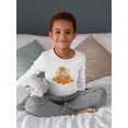 thumbnail image 2 of Kid With Jack O Lanterns Long Sleeve Toddler -Image by Shutterstock,  4 Toddler, 2 of 4