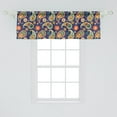 thumbnail image 2 of Ambesonne Paisley Window Valance, Repetitive Floral Pateh, 54" X 18", Multicolor, 2 of 3