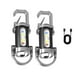 thumbnail image 4 of 2 linternas de llavero de bolsillo, brillantes, portátiles, recargables por USB, para senderismo, pesca, casa, paseos, perros, camping., 4 of 8