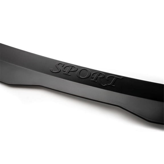 Matte Black Car Rear Top Roof Lip Spoiler Wing For Hatchback SUV MPV Universal