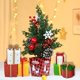 thumbnail image 4 of Mini Christmas Gift Boxes Set Of 5 Resin Red Green Decorative Boxes With Bows For DIY Crafts Home Decor Garden Accessories, Small Red Green Resin Gift Boxes, 5-Piece Holiday Decorative Boxes, Craft, 4 of 7