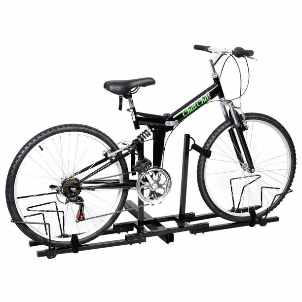 Heavy Duty 2 Bike Bicycle Hitch Mount Carrier Platform Rack Truck SUV ...