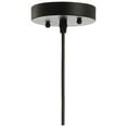 thumbnail image 6 of JONATHAN Y Deere 12" Adjustable Iron/Glass Cage Light LED Pendant, Black, 6 of 6