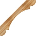 thumbnail image 3 of 6"W x 44"D x 44"H Olympic Rough Sawn Knee Brace, Western Red Cedar, 3 of 4