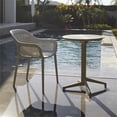thumbnail image 2 of Pemberly Row Resin Patio Dining Chair in Coffee - (Set of 2), 2 of 7