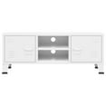 thumbnail image 3 of vidaXL TV Stand TV Console Sideboard TV Unit Home Media Unit Cupboard Metal, 3 of 8