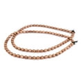 thumbnail image 3 of The Bead Chest Copper Prayer Beads 9x7mm, Full Strand of Quality Metal Spacers for DIY Jewelry Design, 3 of 3