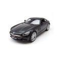 thumbnail image 2 of Mercedes-Benz AMG GT, Matte Black - Maisto 31398BK - 1/18 scale Diecast Model Toy Car, 2 of 5