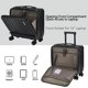 thumbnail image 5 of TydeCkare - Equipaje de transporte de 16 pulgadas con bolsillo frontal, 5 of 5