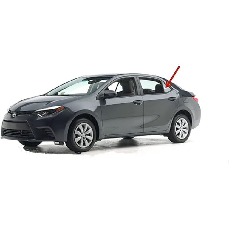 Left Rear Vent 2014-2019 Corolla Driver Side Rear Vent Glass Replacement Driver Side ...