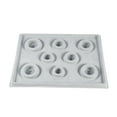 thumbnail image 3 of Grey 10.2 X 13.7 X 0.6" Beading Design Tray, Mini Bead Design Board, For DIY Craft Organizer, 3 of 8