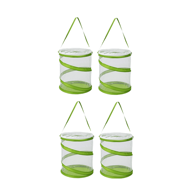 Pop-Up Insect and Butterfly Habitat Cage Terrarium Clear Mesh Enclosure, See Through Easier