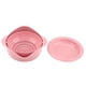 thumbnail image 1 of Cesta de drenaje con rotación de paja de trigo, escurridor de verduras hueco de doble capa, utensilios de cocina, color rosa S, 1 of 8