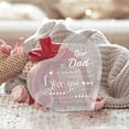 thumbnail image 1 of Ornament Pattern Garden Statues Solar Large Transparent And Caring Acrylic For Parents And Sisters Anniversary Tabletop Decoration, 1 of 6