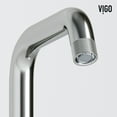 thumbnail image 6 of VIGO Cass Single Handle Single-Hole Bathroom Faucet in Brushed Nickel, 6 of 14