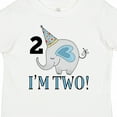 thumbnail image 4 of Inktastic 2nd Birthday 2 Year Old Elephant Boys or Girls Toddler T-Shirt, 4 of 5